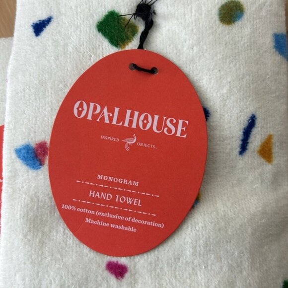 Opalhouse Confetti Pattern Hand Towels (2) - Picture 2 of 2